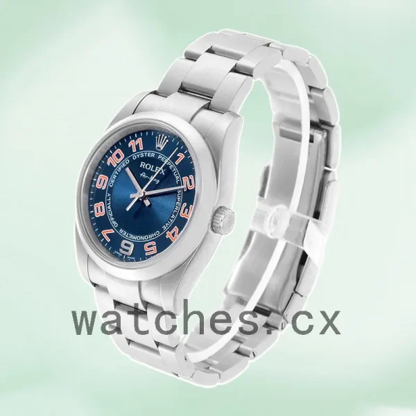 Rolex Air-king 36mm Men's 114200BLAO Oyster Bracelet - Image 3