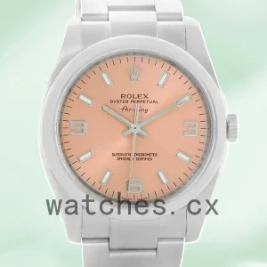 Rolex Air-king 36mm Men's 114200-70190 Silver-tone