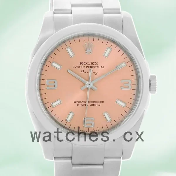 Rolex Air-king 36mm Men's 114200-70190 Silver-tone