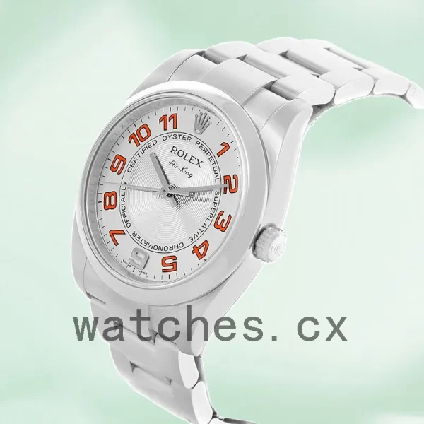 Rolex Air-king 114200SAO 36mm Men's Silver Dial Oyster Bracelet - Image 3