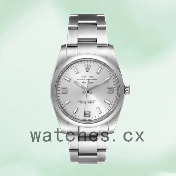 Rolex Air-king Men's 114200SSO 36mm Oyster Bracelet - Image 2