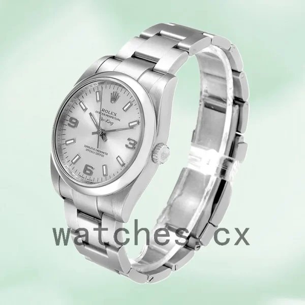 Rolex Air-king Men's 114200SSO 36mm Oyster Bracelet - Image 3