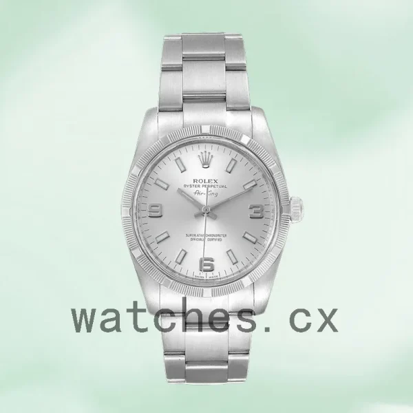 Rolex Air-king Men's 114210SSO 36mm Automatic Silver-tone - Image 2