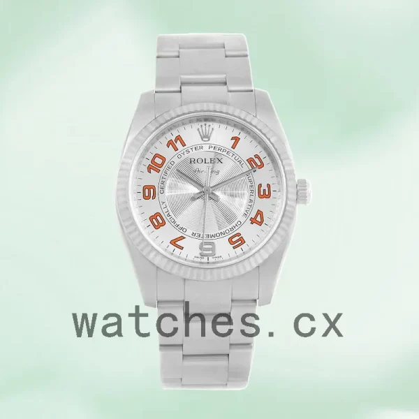 Rolex Air-king 36mm Men's 114234SAO Automatic Silver Dial - Image 2