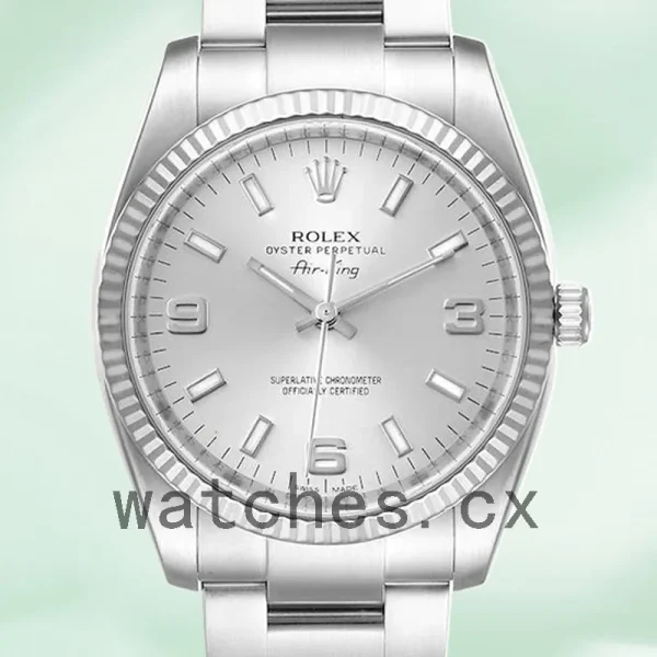 Rolex Air-king 114234SSO 36mm Men's Silver-tone