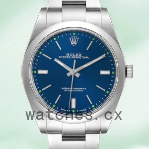 Rolex Oyster Perpetual 41mm m114300-0002 Unisex Automatic Blue Dial
