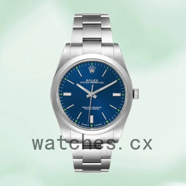 Rolex Oyster Perpetual 41mm m114300-0002 Unisex Automatic Blue Dial - Image 2