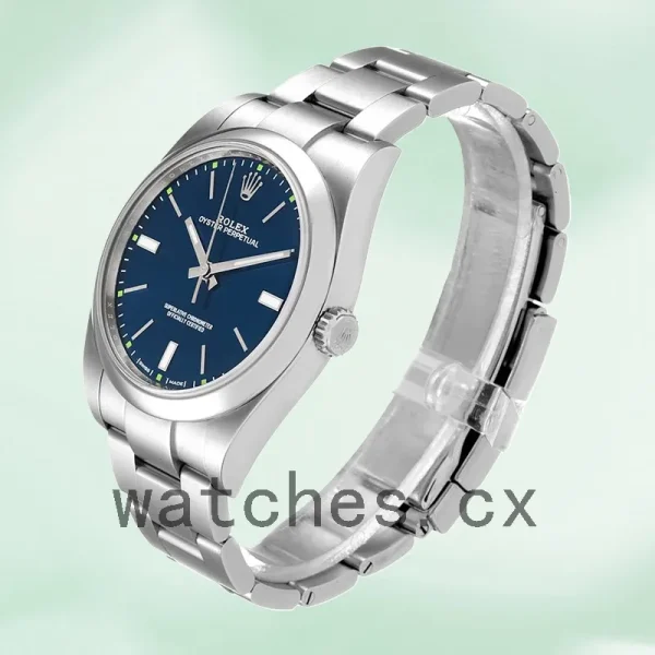Rolex Oyster Perpetual 41mm m114300-0002 Unisex Automatic Blue Dial - Image 3