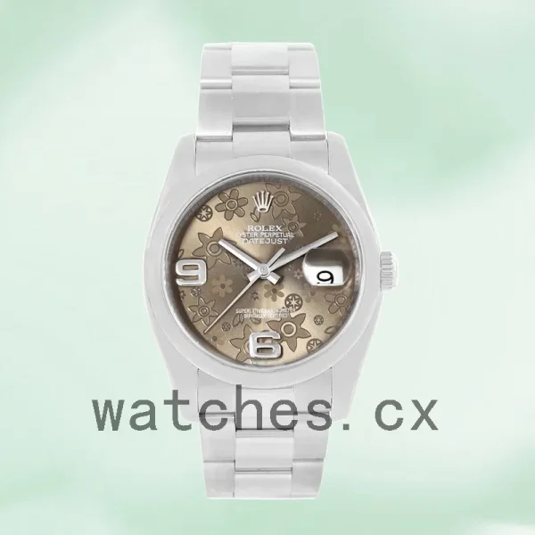 Rolex Datejust 116200BFAO Men's 36mm Silver-tone Oyster Bracelet - Image 2