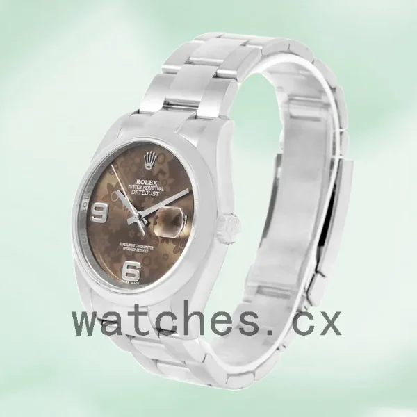 Rolex Datejust 116200BFAO Men's 36mm Silver-tone Oyster Bracelet - Image 3