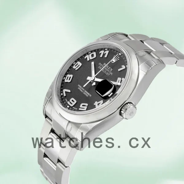 Rolex Datejust 36mm 116200BKCAO Men's Black Concentric Dial Silver-tone - Image 3