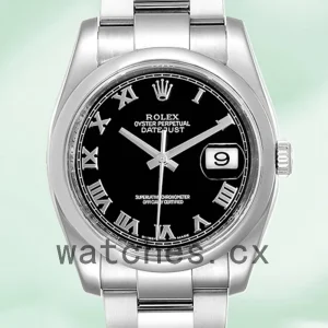 Rolex Datejust Men's 36mm 116200BKRO Automatic