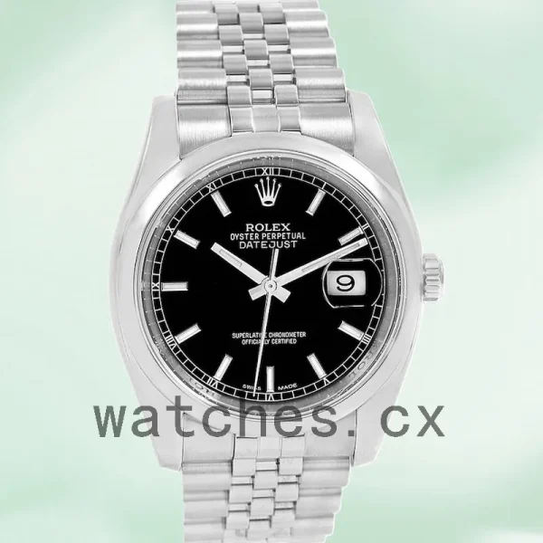 Rolex Datejust Men's 36mm 116200BKSJ Automatic - Image 2