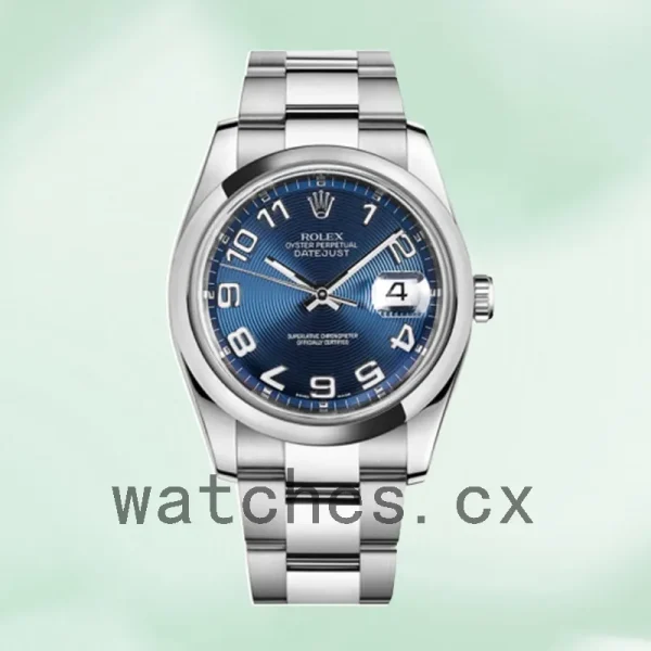Rolex Datejust 116200BLCAO 36mm Men's Blue Concentric Dial Automatic - Image 2
