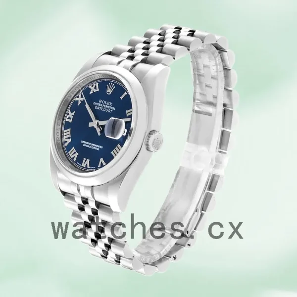 Rolex Datejust 36mm 116200BLRJ Men's Automatic Silver-tone - Image 3