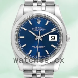 Rolex Datejust Men's 116200BLSJ 36mm Automatic Jubilee Bracelet