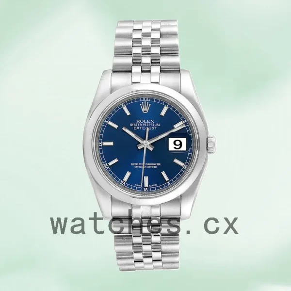 Rolex Datejust Men's 116200BLSJ 36mm Automatic Jubilee Bracelet - Image 2