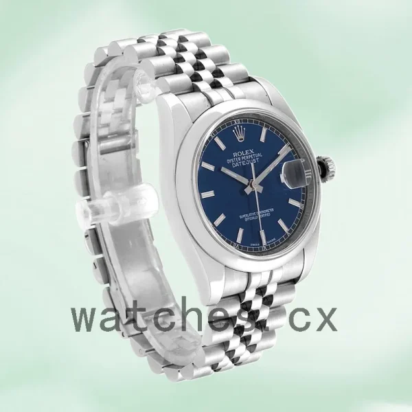 Rolex Datejust Men's 116200BLSJ 36mm Automatic Jubilee Bracelet - Image 3