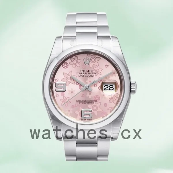 Rolex Datejust Men's 116200PFAO 36mm Oyster Bracelet - Image 2
