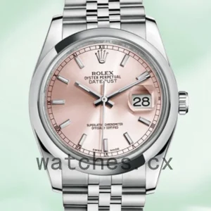 Rolex Datejust 36mm Men's 116200PSJ Silver-tone
