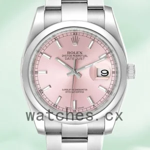 Rolex Datejust 116200PSO Men's 36mm Oyster Bracelet