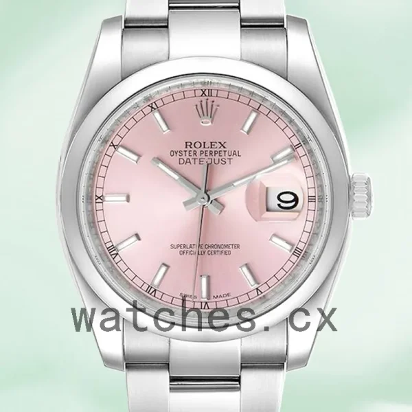 Rolex Datejust 116200PSO Men's 36mm Oyster Bracelet