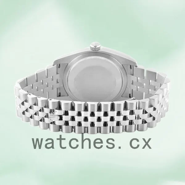 Rolex Datejust Men's 116200SFAJ 36mm Silver Floral Dial - Image 4
