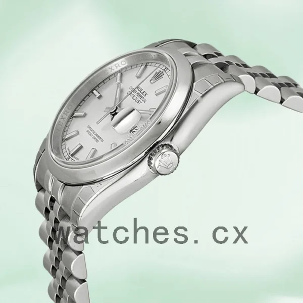 Rolex Datejust 36mm 116200SSJ Men's Silver Dial Silver-tone - Image 3