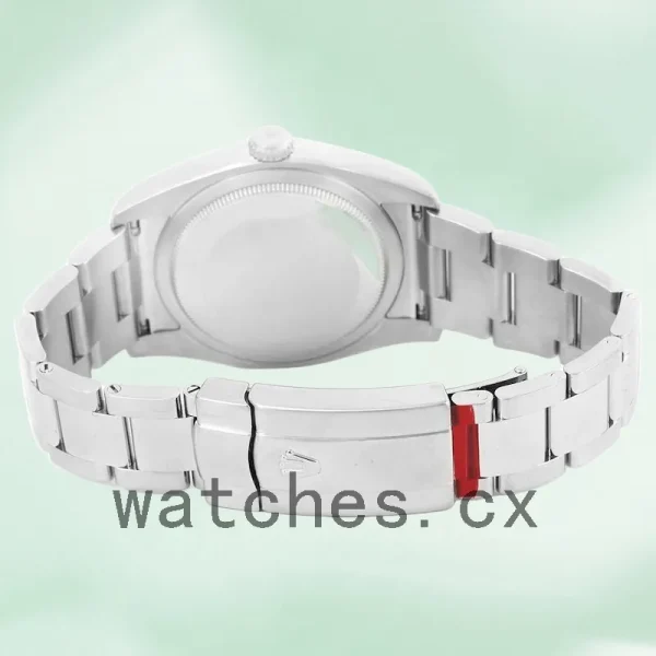 Rolex Datejust Men's 36mm 116200SSO Automatic Silver Floral Dial - Image 4