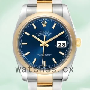 Rolex Datejust Men's 116203SDO 36mm Silver-tone