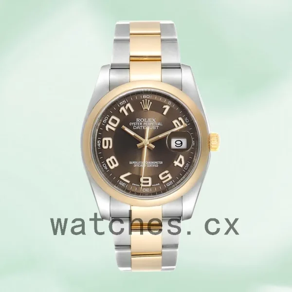 Rolex Datejust 116203BRAO Men's 36mm Silver-tone - Image 2