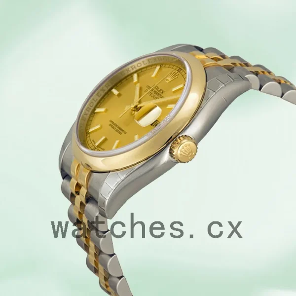Rolex Datejust Men's 116203CSJ 36mm Champagne Dial - Image 3