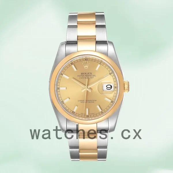 Rolex Datejust Men's 116203-72203 36mm Silver-tone - Image 2