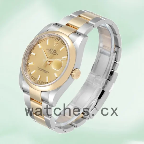 Rolex Datejust Men's 116203-72203 36mm Silver-tone - Image 3