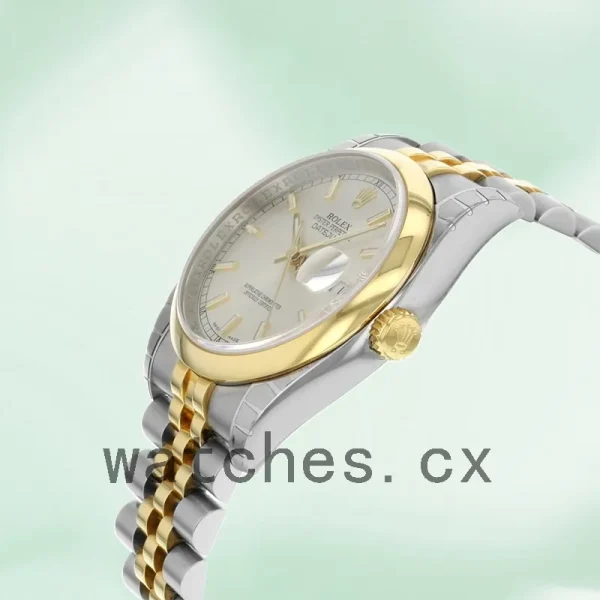 Rolex Datejust Men's 36mm 116203SSJ Silver Dial - Image 3