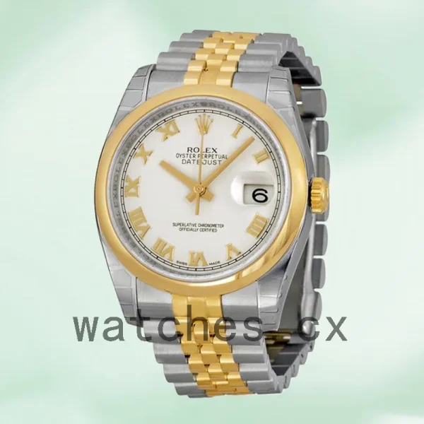 Rolex Datejust 36mm Men's 116203-0144 Jubilee Bracelet - Image 2