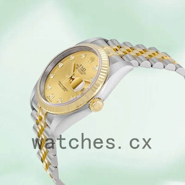 Rolex Datejust 116233-CDJ 36mm Men's Silver-tone Jubilee Bracelet - Image 3