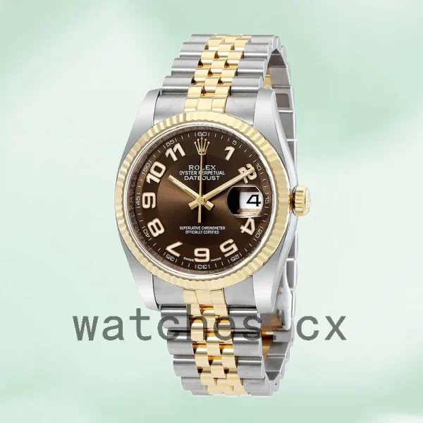 Rolex Datejust 116233BRAJ 36mm Men's Brown Dial Automatic - Image 2