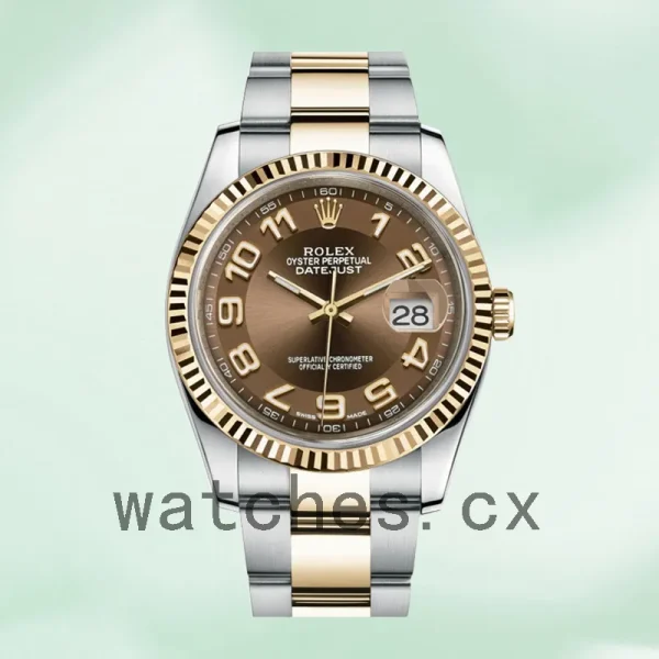 Rolex Datejust 116233BRAO Men's 36mm Automatic Silver-tone - Image 2