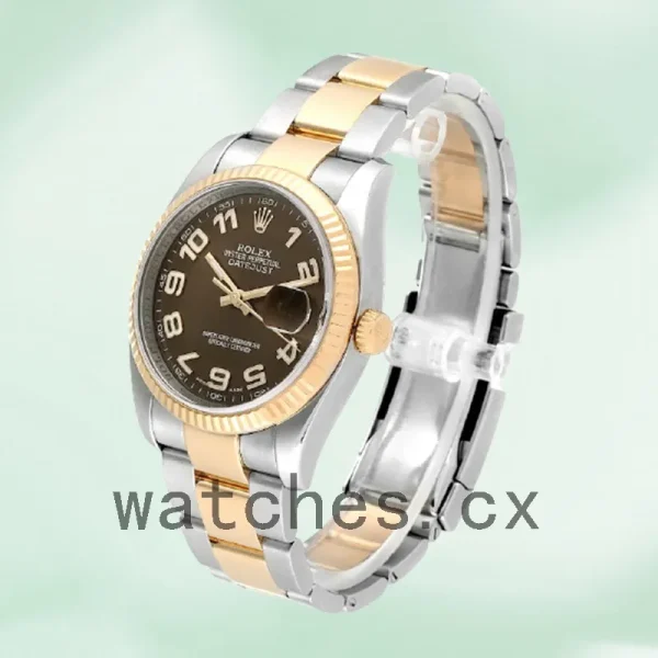Rolex Datejust 116233BRAO Men's 36mm Automatic Silver-tone - Image 3