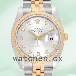 Rolex Datejust 36mm 116233SDJ Men's Silver-tone