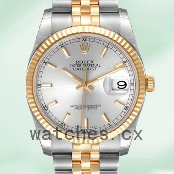 Rolex Datejust 36mm 116233SSJ Men's Jubilee Bracelet