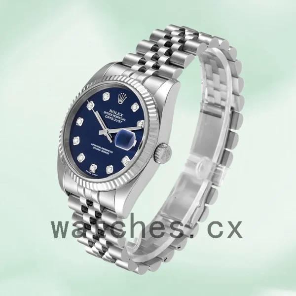 Rolex Datejust Men's 116234BLDJ 36mm Blue Dial Silver-tone - Image 3