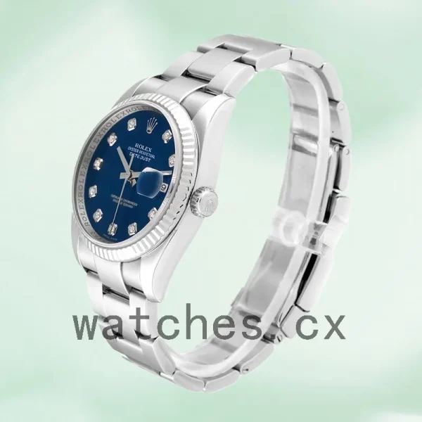 Rolex Datejust 36mm 116234BLDO Men's Blue Dial - Image 3