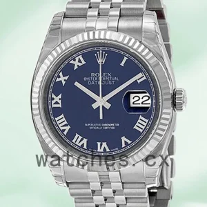 Rolex Datejust 116234BLRJ Men's 36mm Jubilee Bracelet