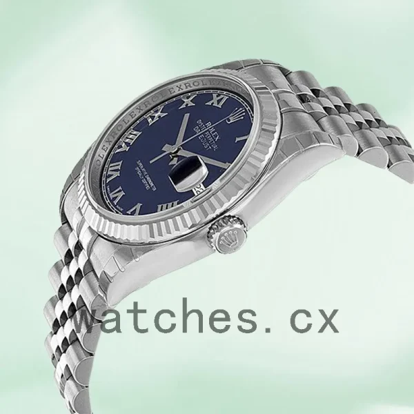 Rolex Datejust 116234BLRJ Men's 36mm Jubilee Bracelet - Image 3