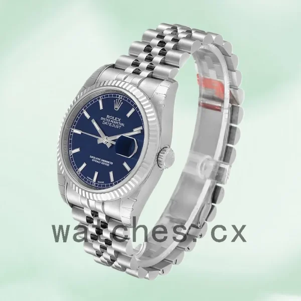 Rolex Datejust Men's 116234BLSJ 36mm Jubilee Bracelet Automatic - Image 3