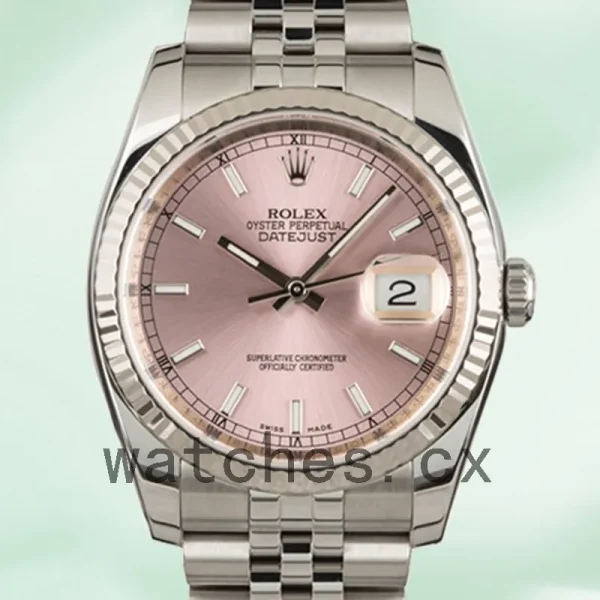 Rolex Datejust Men's 116234PSJ 36mm Bracelet