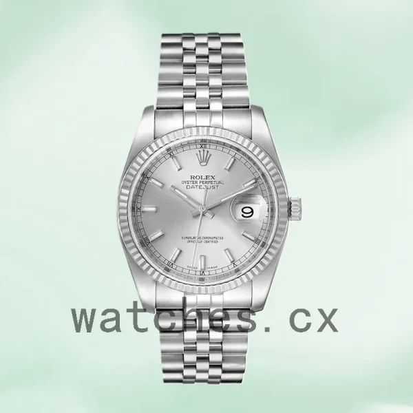 Rolex Datejust 116234SSJ Men's 36mm Silver Dial Automatic - Image 2
