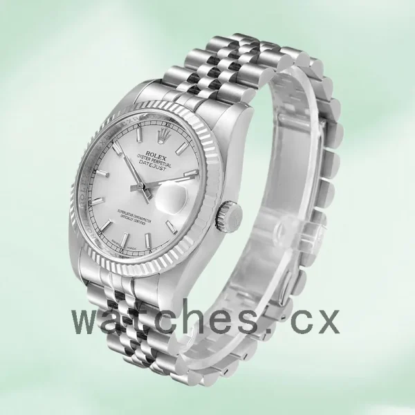 Rolex Datejust 116234SSJ Men's 36mm Silver Dial Automatic - Image 3